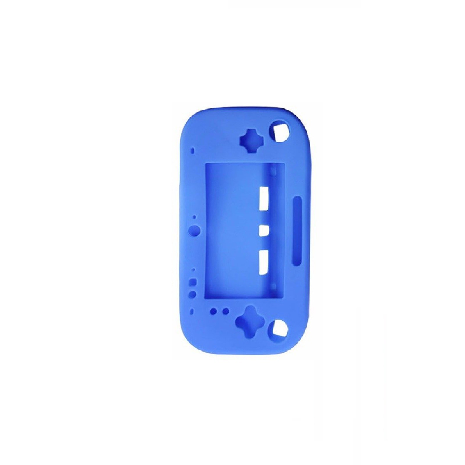 Blue Silicone Cover Protective Case For Wii U Gamepad Wireless Controller aa
