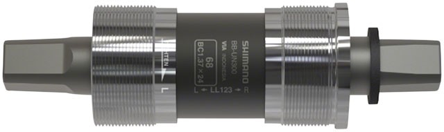 Shimano BB-UN300 Bottom Bracket - English, Square Taper JIS, 68mm Shell