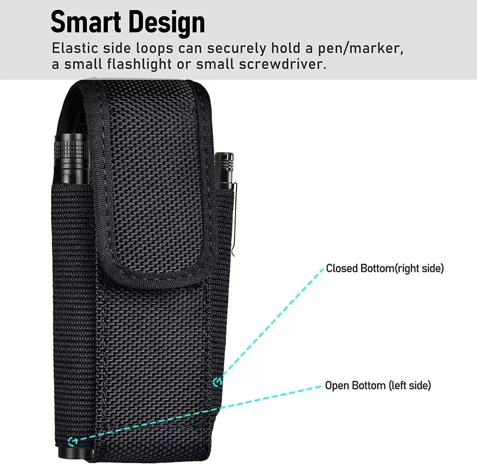 Leatherman Wave Plus Multitool Nylon Sheath - Belt Clip Pouch
