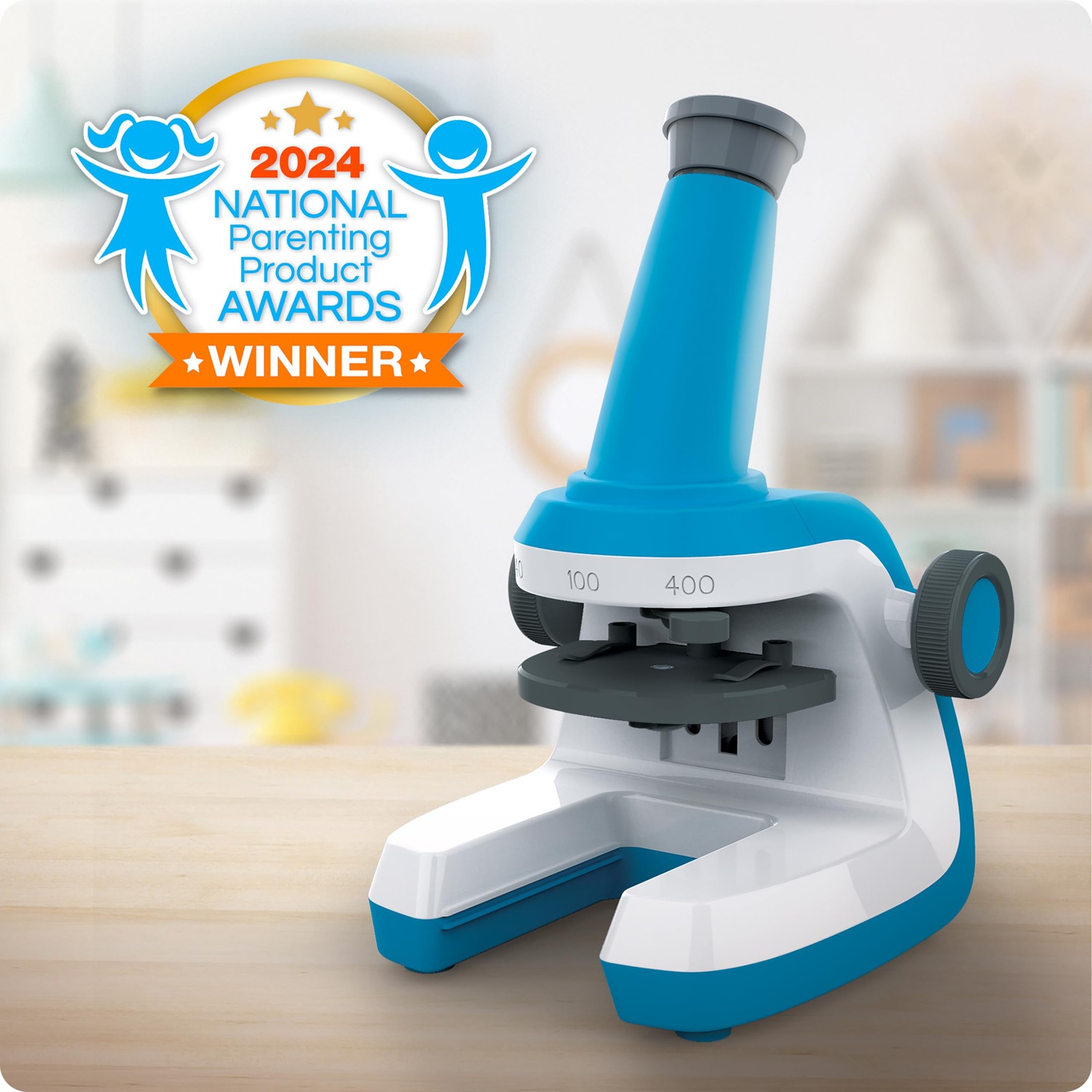 NATIONAL GEOGRAPHIC Microscope for Kids - Science Kit with an Multicolor