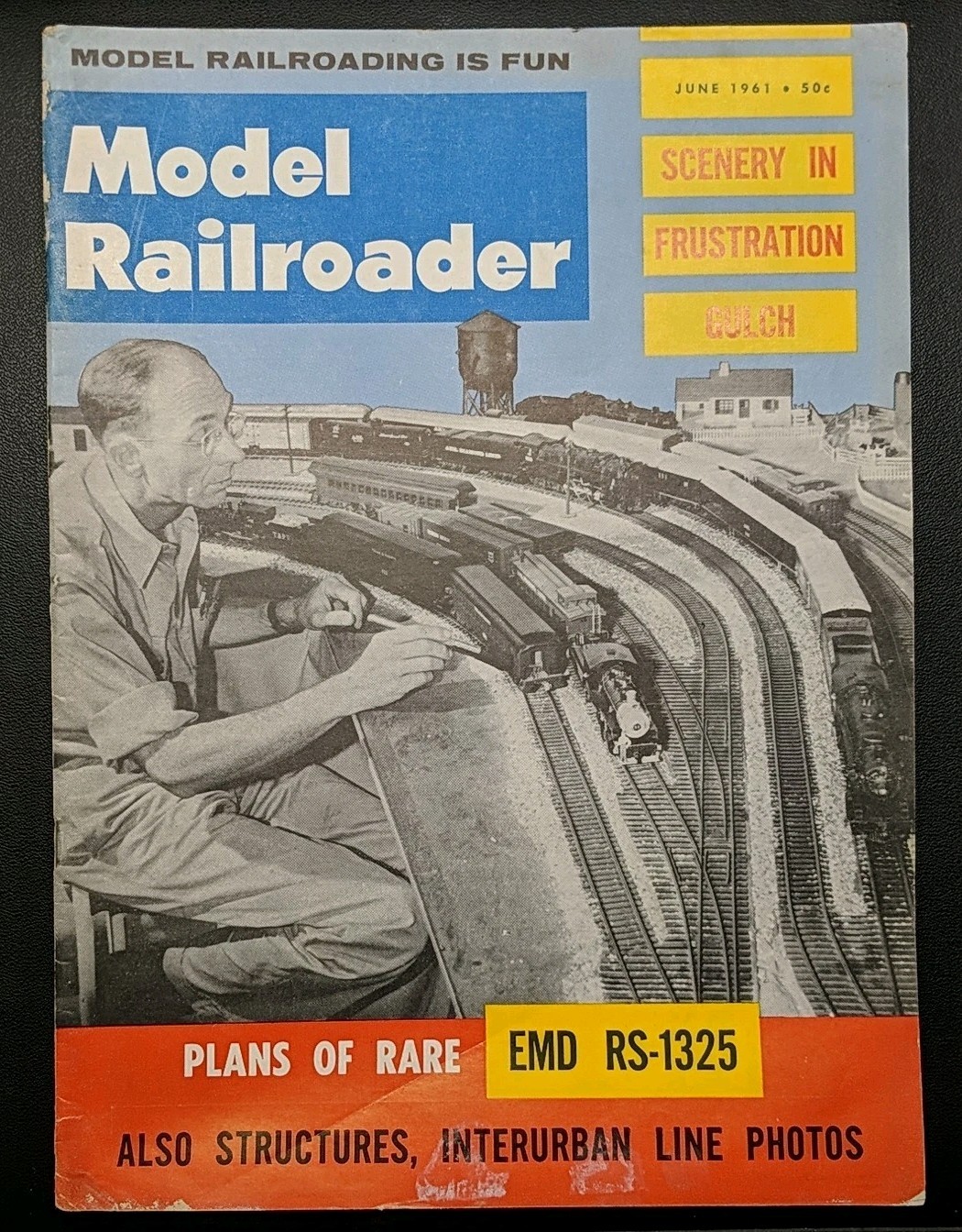 1961 Year MR HO Scale Model Railroader Magazine Lot of 12 (Full Year)