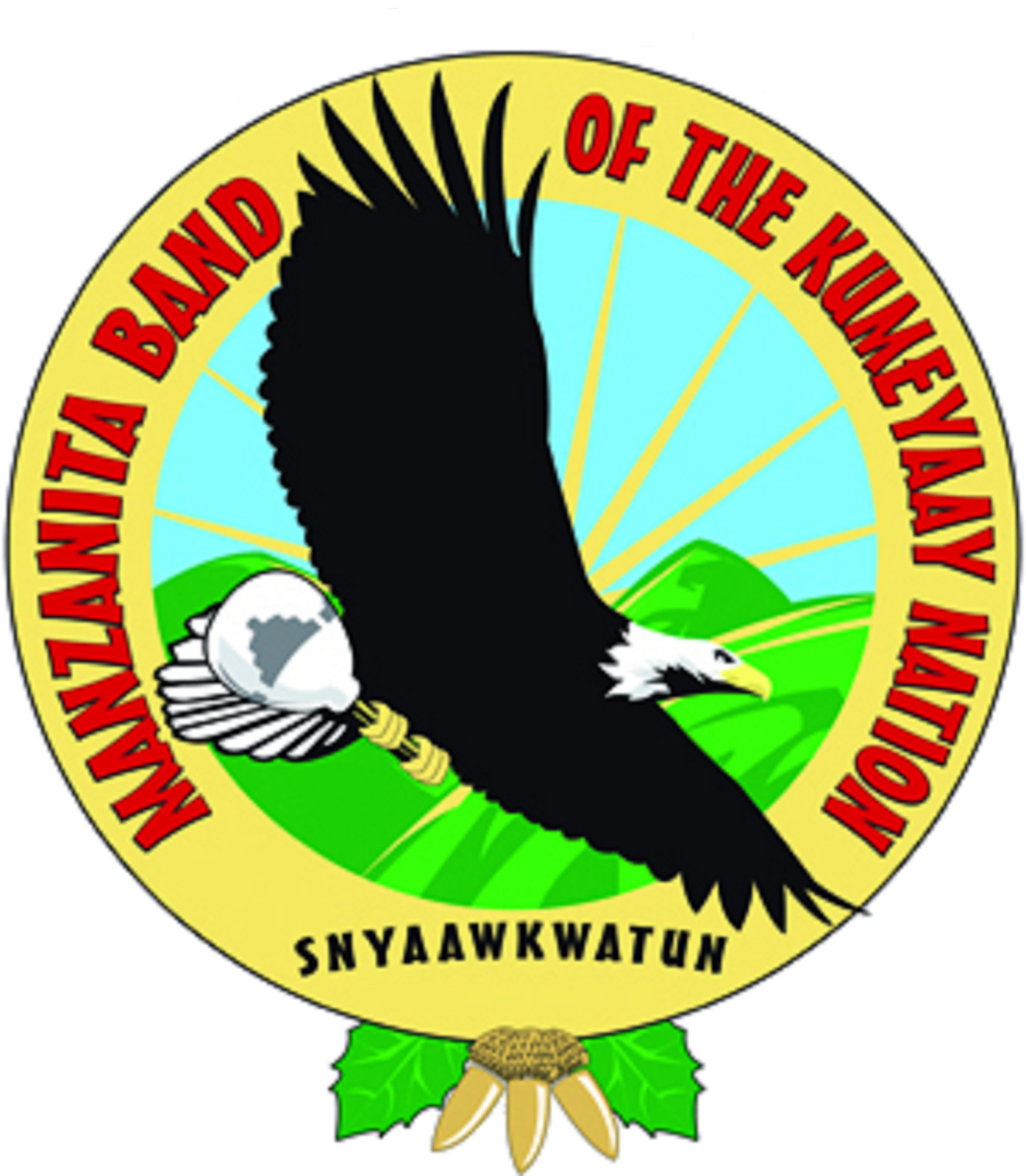 Manzanita Band of the Kumaya Self-adhesive Vinyl Decal