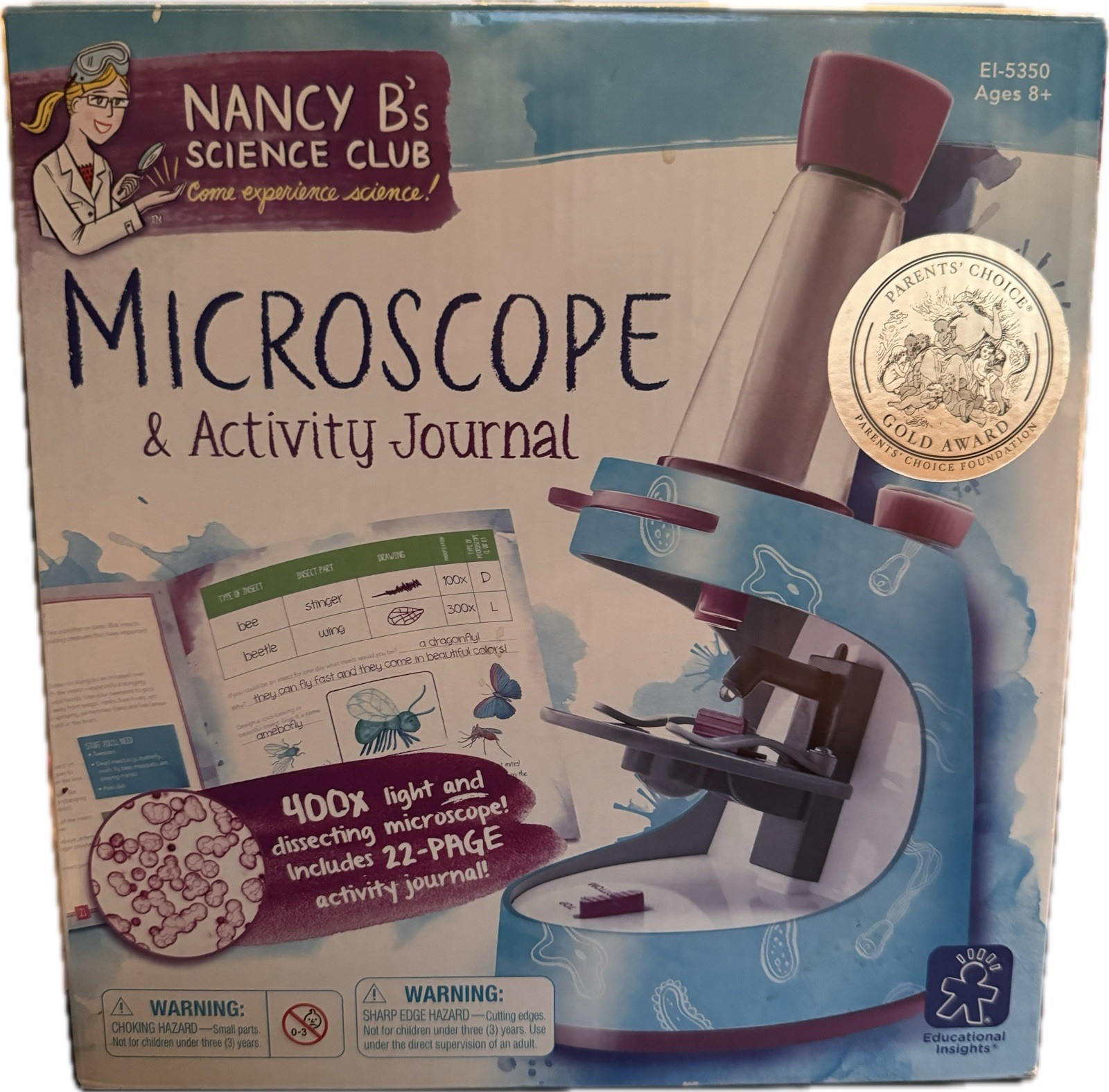 Educational Insights Nancy B's Science Club Microscope—NO JOURNAL