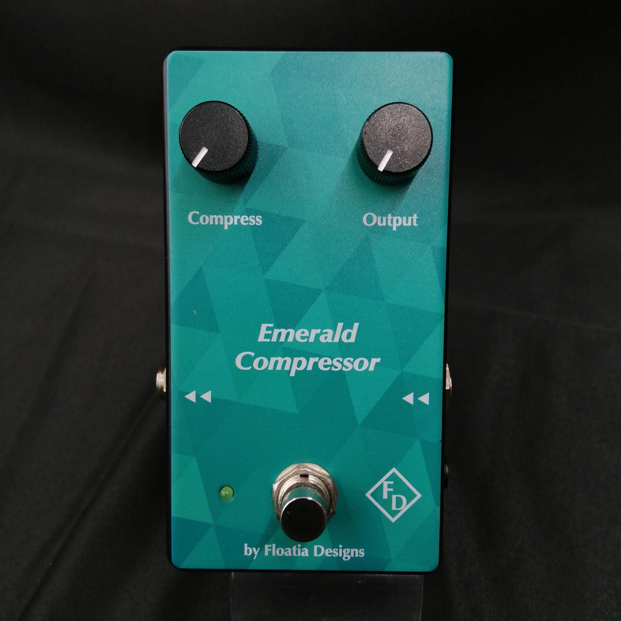 FLOATIA Design Emerald Compressor Pedal, Multi-Function, Used