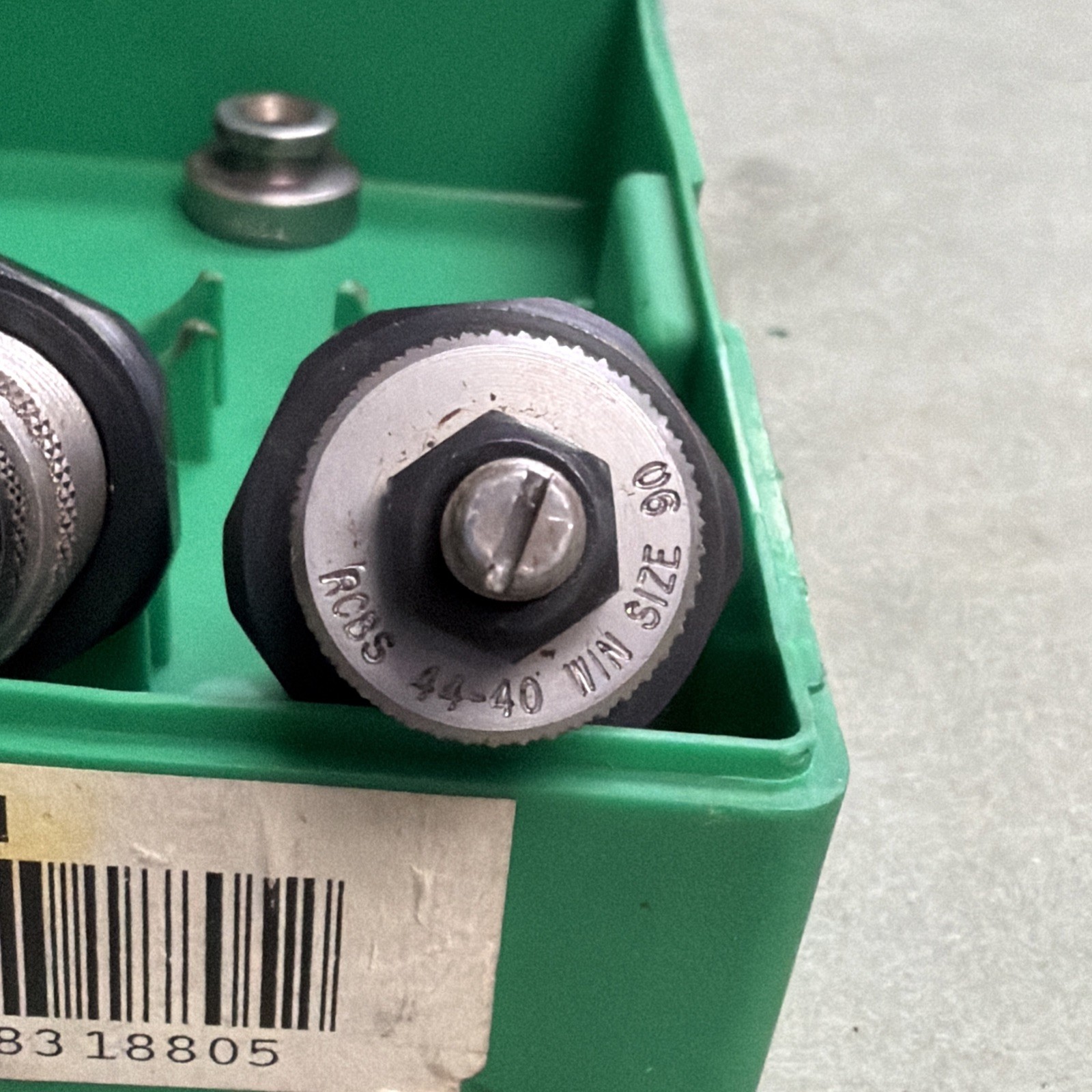 RCBS Reloading Dies # 18805 3pc. W/ Shell Holder