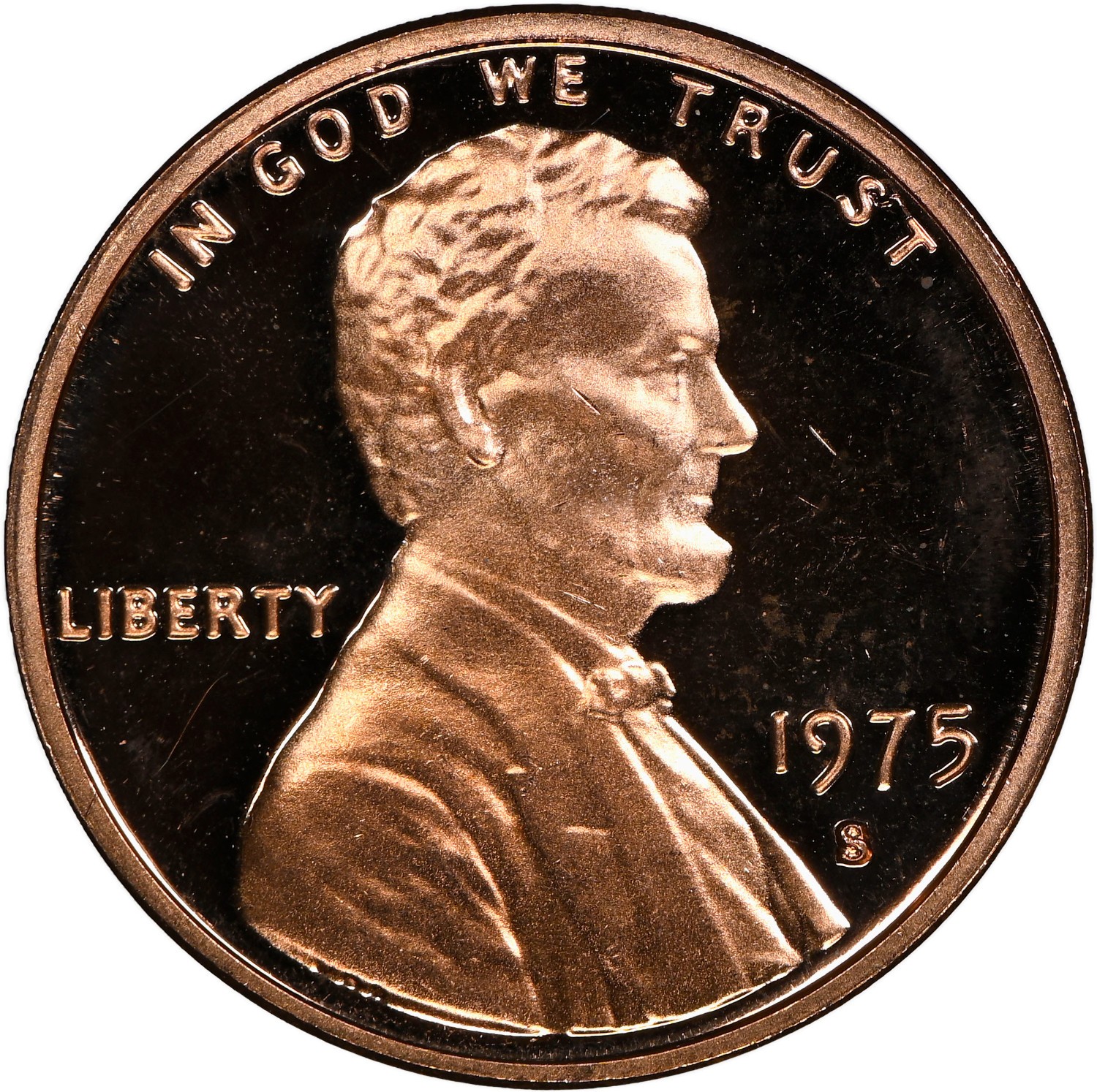 1975-S Proof Lincoln Memorial Cent 1C
