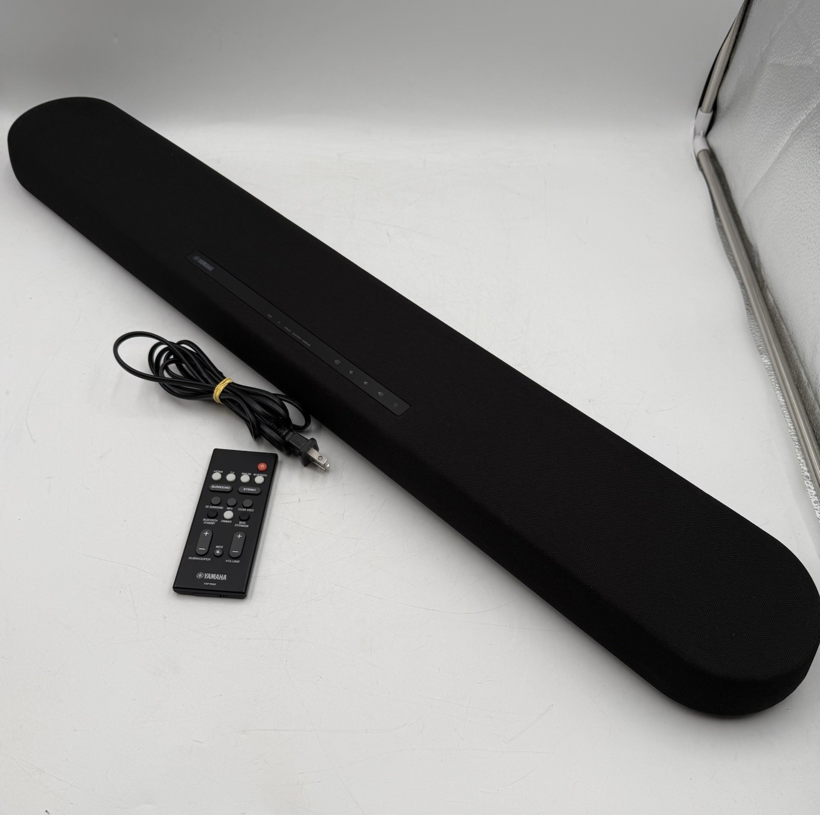 Yamaha YAS-108 Sound Bar with Dual Built-in Subwoofers Bluetooth With Remote