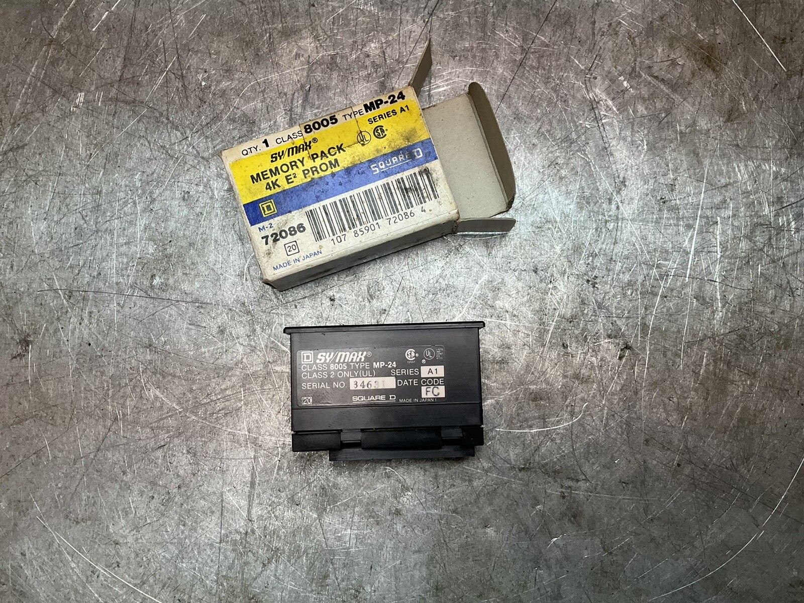 Square D 8005 mp-24 SY/MAX 4k E2 Prom Memory Pack 72086