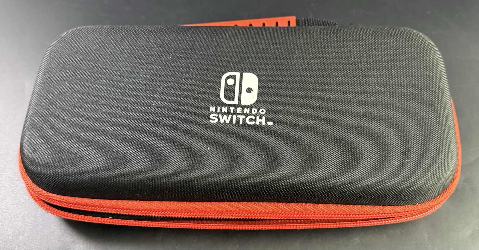Power A Nintendo Switch Case Black & Red w/ Nintendo Microfiber Cloth VB4