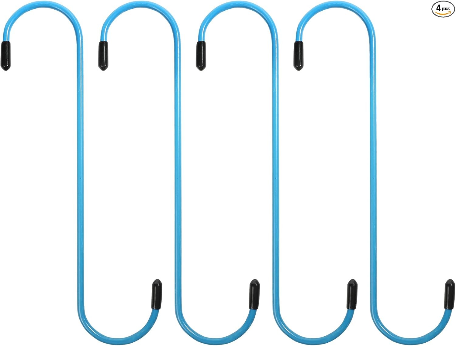 Stainless Steel Brake Caliper Hanger Hooks with Rubber Tips, 4-Piece Universal A