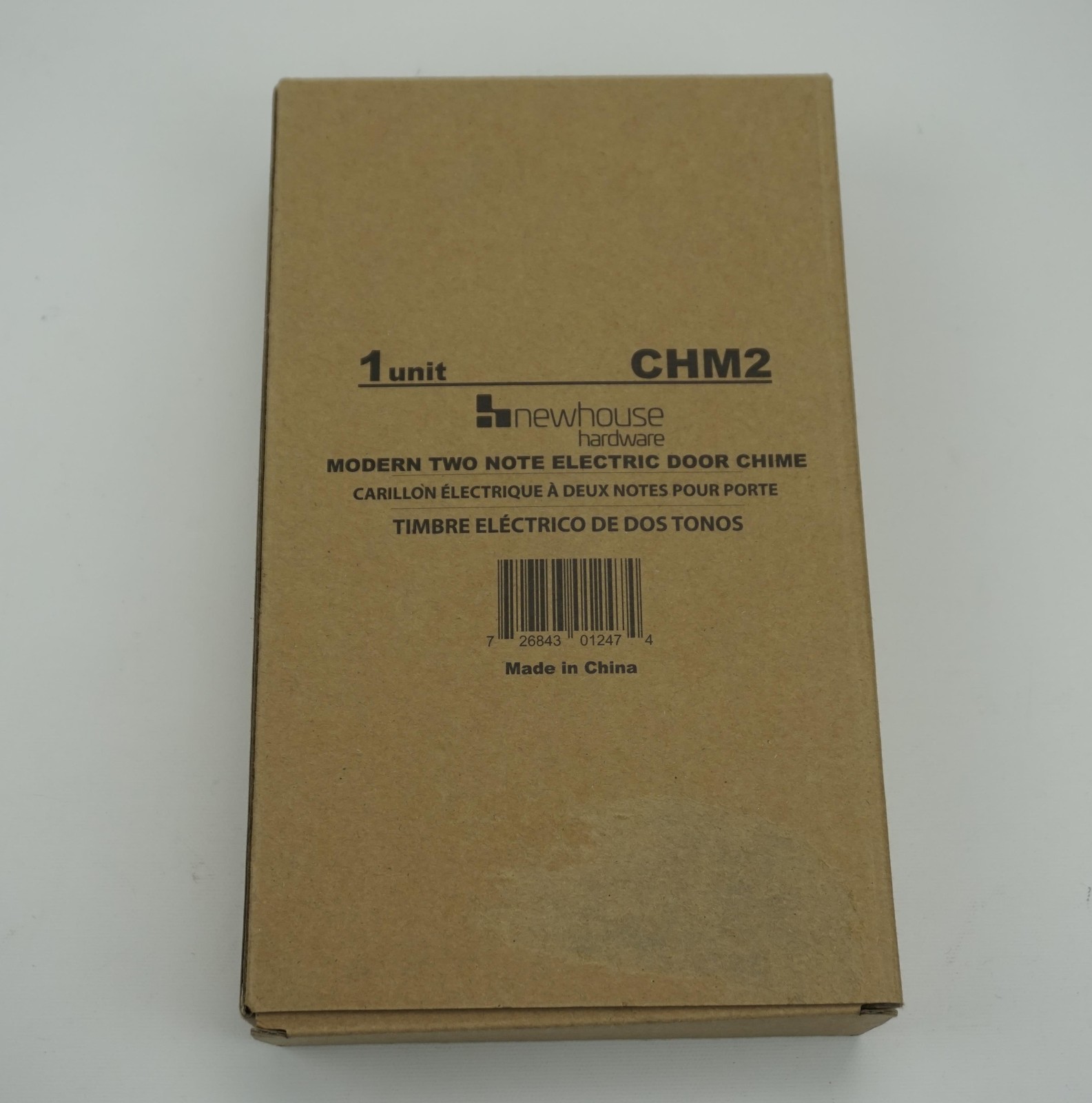 Newhouse Chm2 White Modern Two Note Door Chime