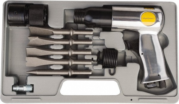 Air Hammer Kit: 3,200 BPM, 2-5/8" Stroke, 4 CFM Air Consumption, 1/4 Inch Inlet