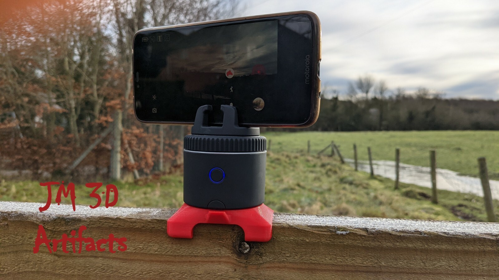 Fence Mount for Pivo, Camera, GoPro, Menage Arena, 1/4-20 UNC Tripod alternative