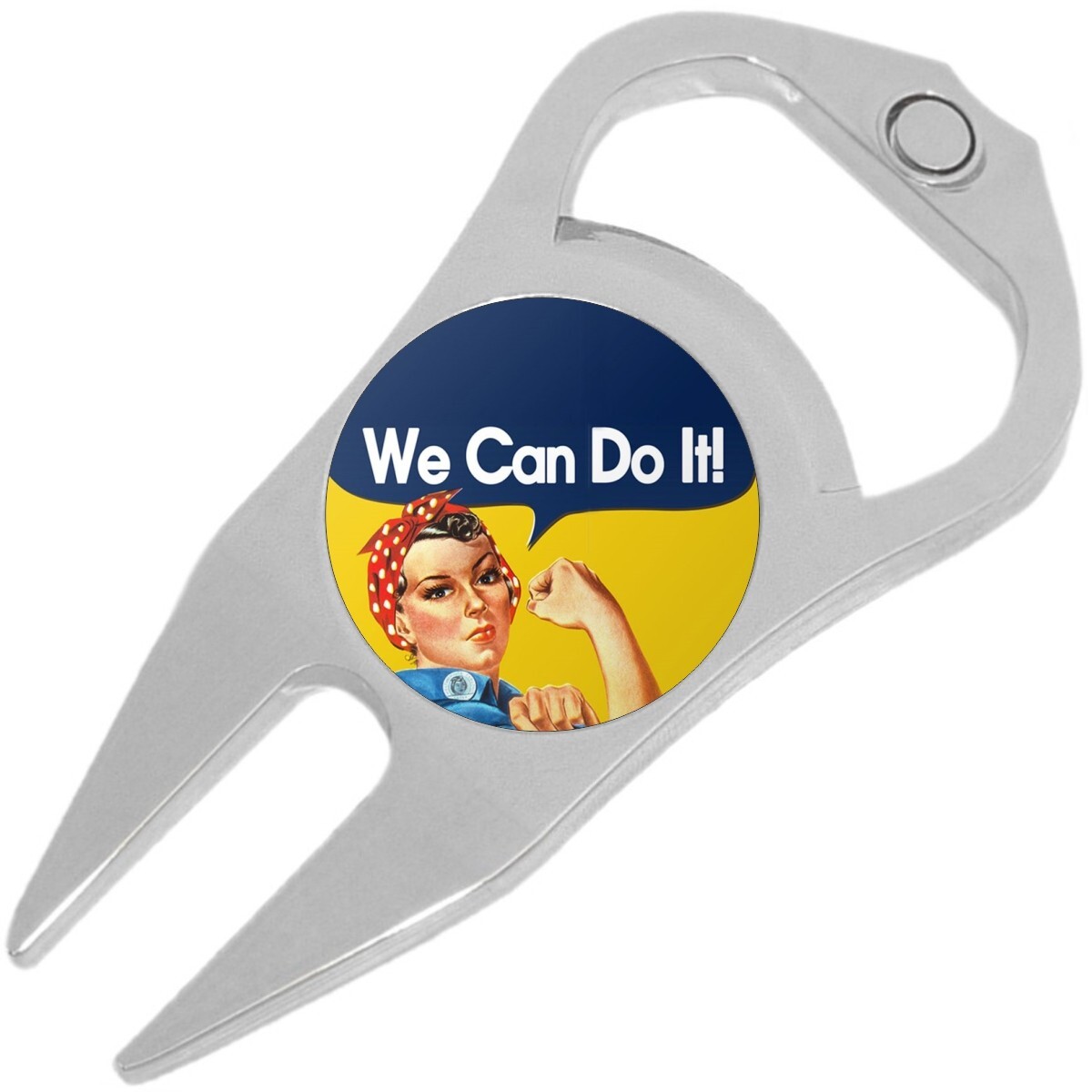 We Can Do It Golf Ball Marker Divot Repair Tool Bottle Opener