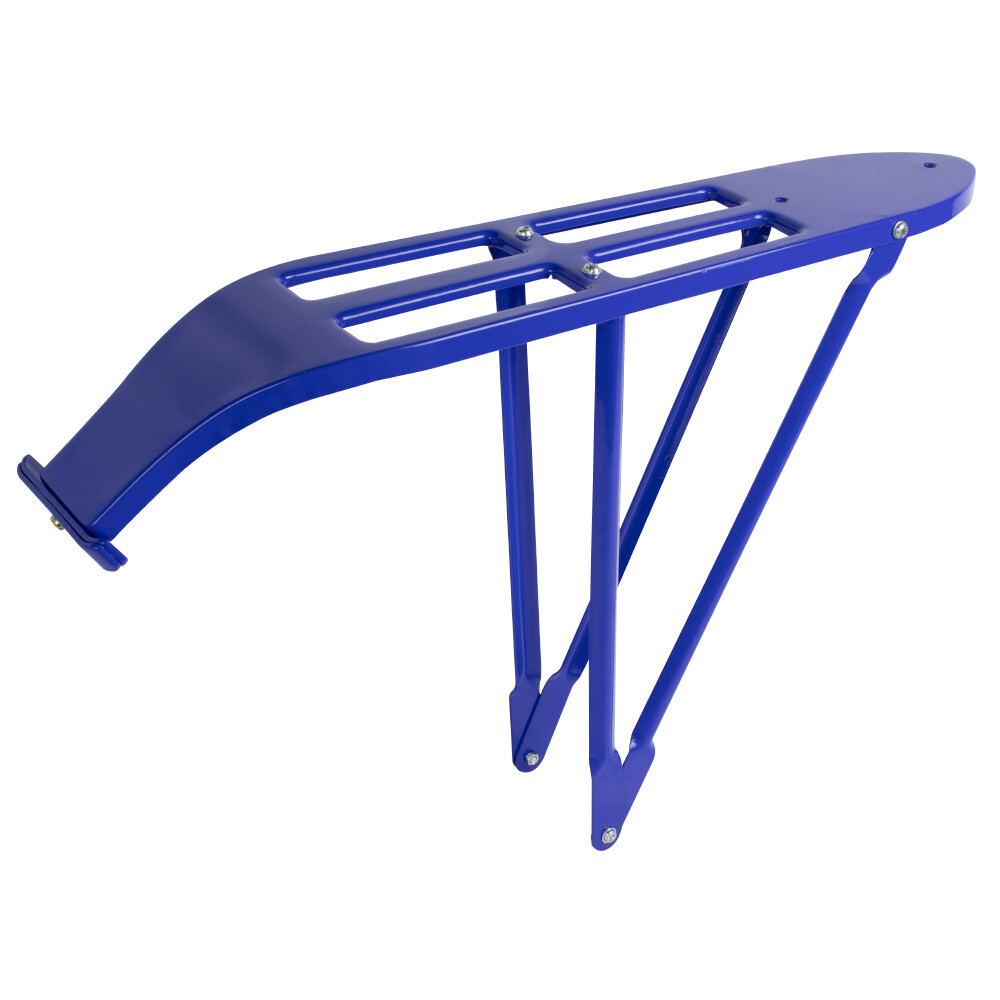 26" BEACH CRUISER CARRIER VINTAGE BICYCLE BIKE RACK BLUE