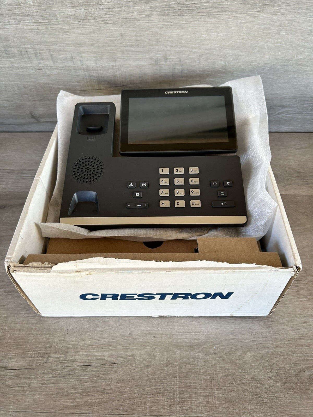 Crestron UC-Phone-Plus Microsoft Teams Touchsceen Color IP Phone (Phone only)