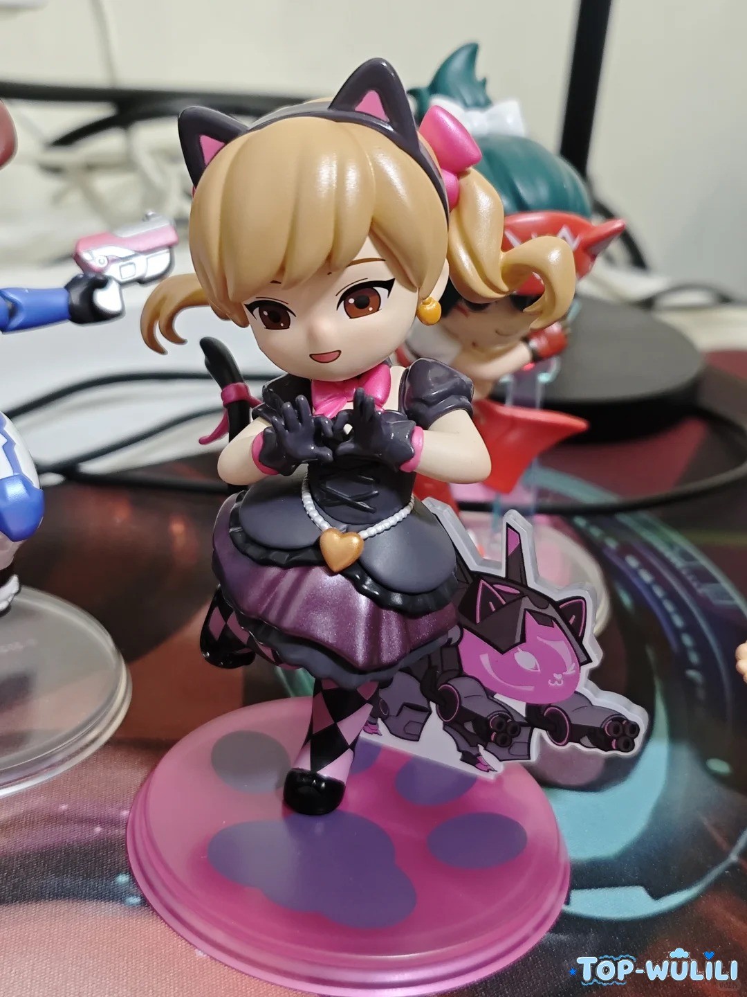 BLACK CAT D.VA SECRET -  PLAY OF THE GAME SERIES FIGURES OVERWATCH ART TOY