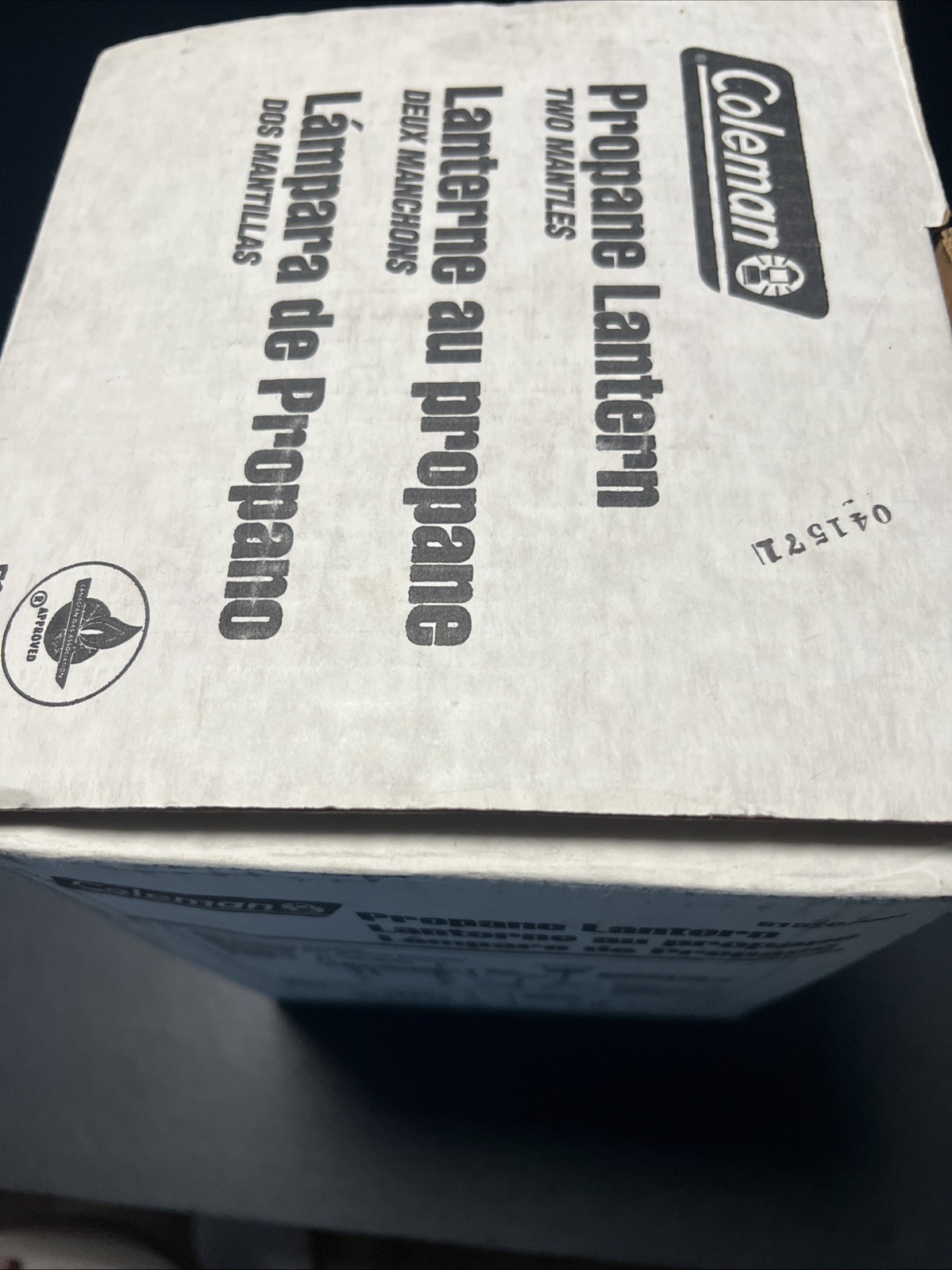 COLEMAN PROPANE TWO MANTLE LANTERN 5152D700T NEW IN BOX