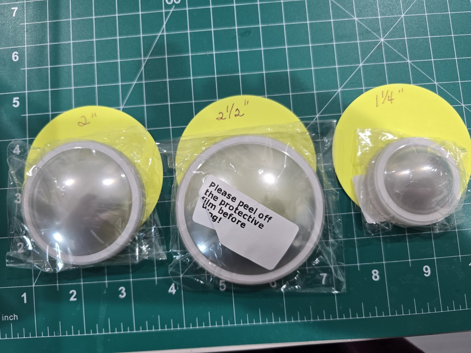 Shaker Card Generic Circular Domes w/ Multiple Sizes