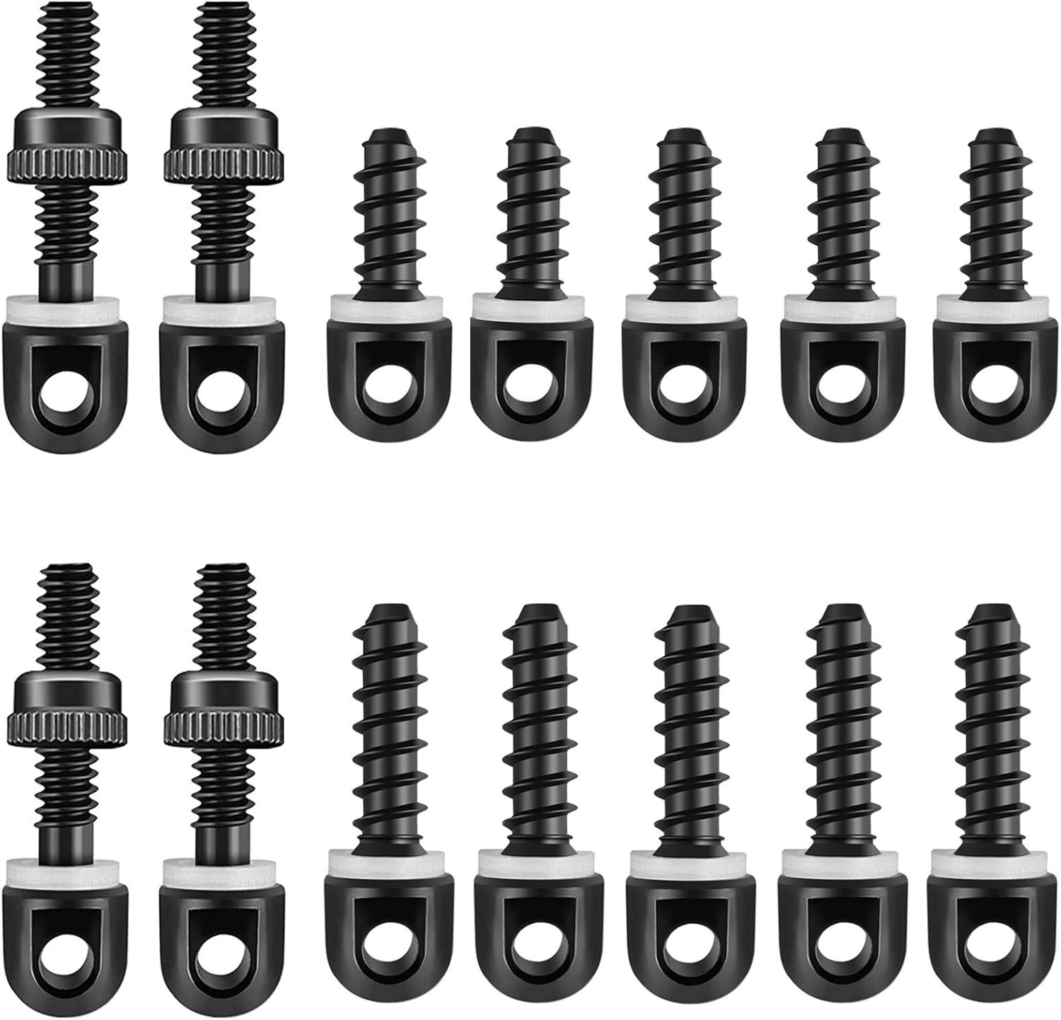 Sling Swivel Studs Set, Wood Bolt Screw Studs Crossbow Sling Screw Premium Q..