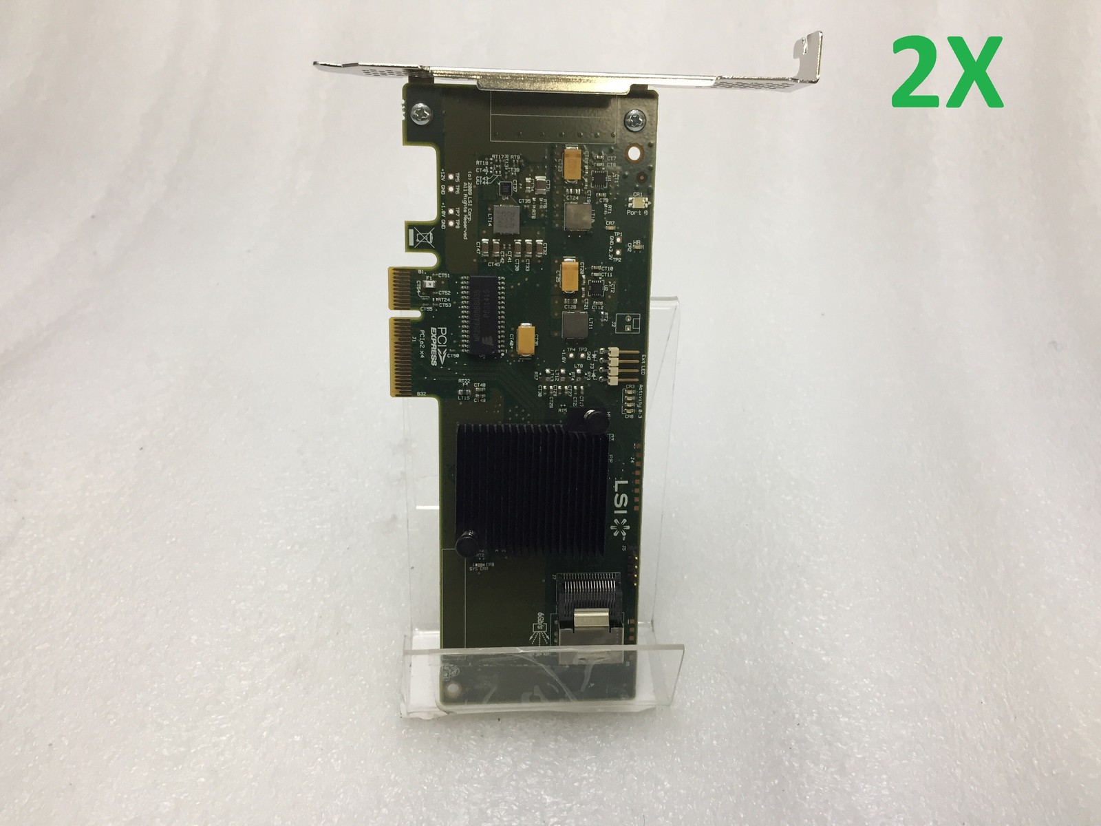 *LOT OF 2* LSI SAS9211-4i HBA CARD IR MODE 6Gbps SFF-8087 SAS 2004 Spitfire