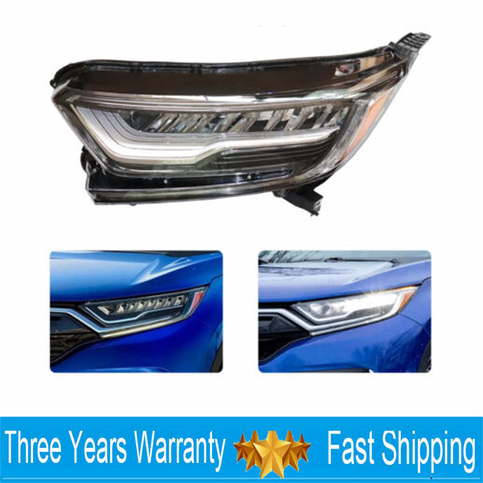 For 2017 2018 2019 2020 2021 Honda CRV Touring Left Side Headlight LED Headlamp