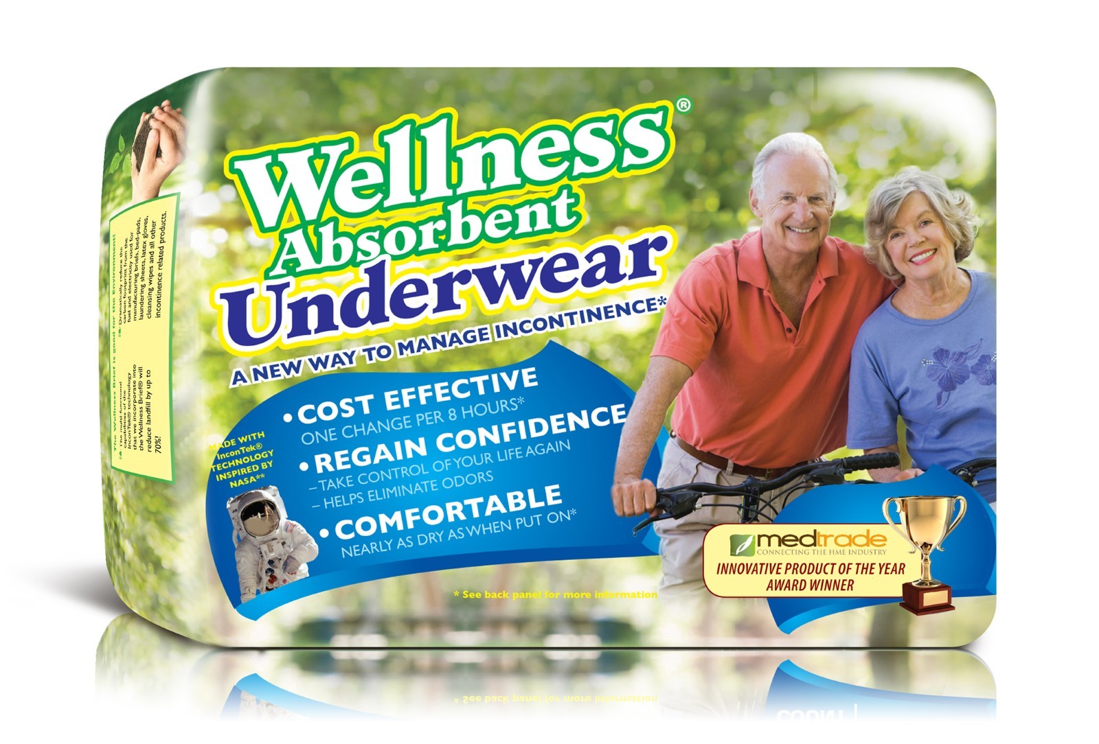 40 Wellness XXL  Adult Disposable Pull On Undergarments, Waist 60" - 80"