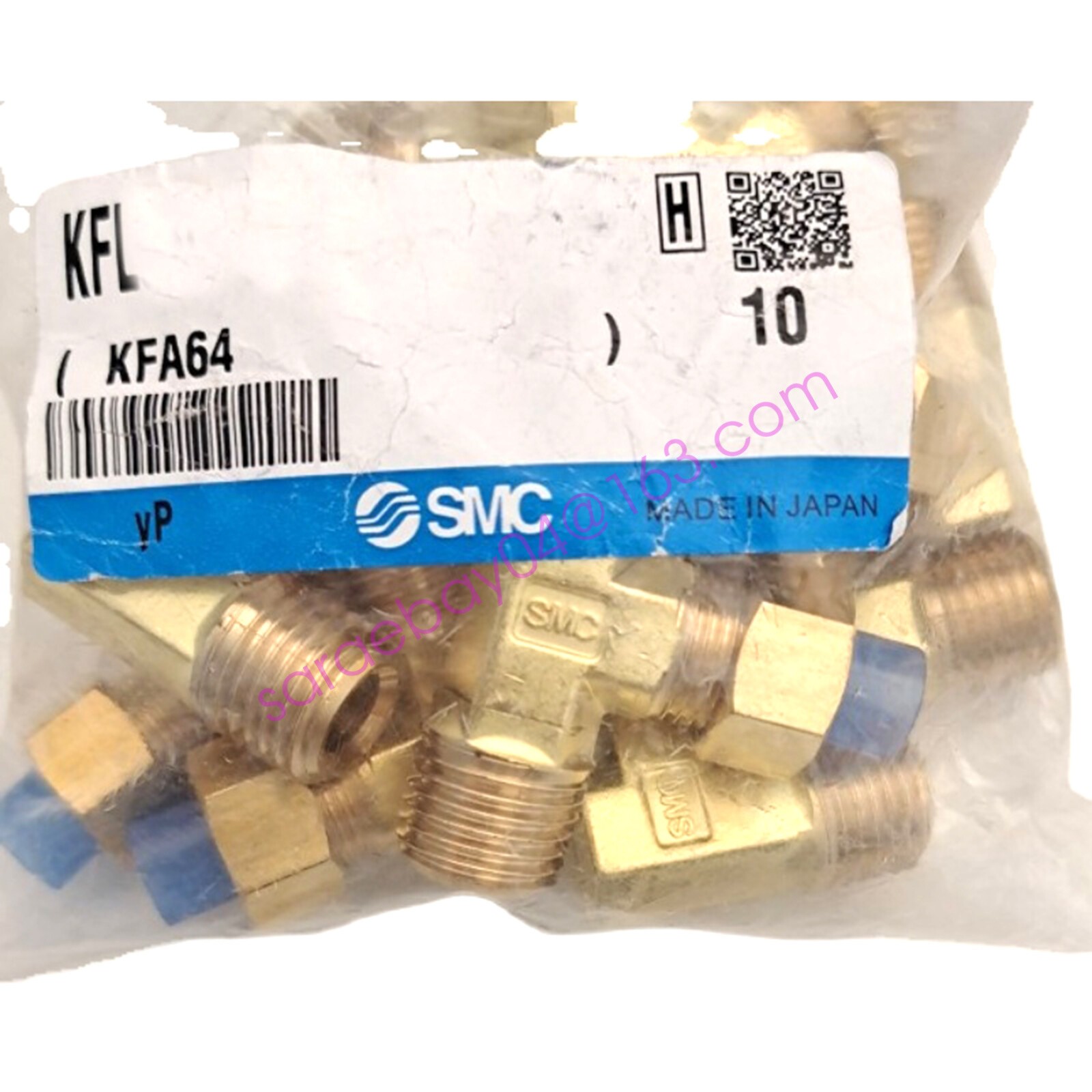 1 PCS SMC KFL12U-04S Connectors Insert Fittings Male Elbow New ✦KD