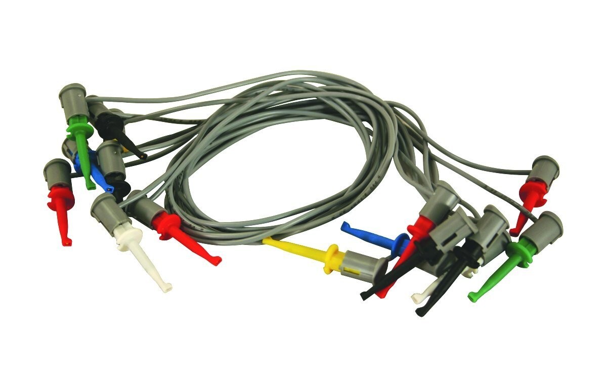 Cal Test Electronics CT2405A 8 Piece MiniPro Test Clip Lead Kit