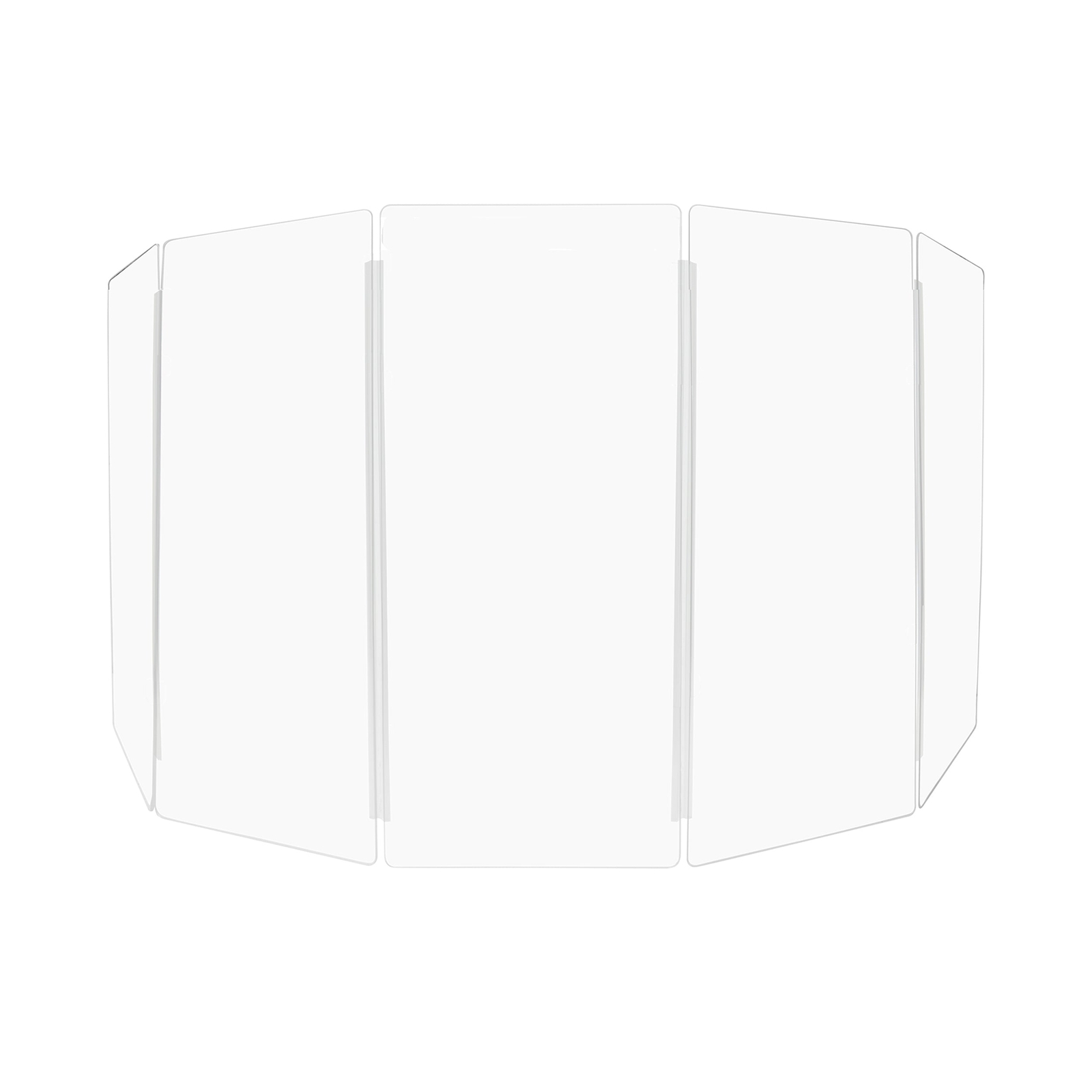 PENNZONI Drum Shield 4ft Acrylic Panels w/ Deflectors & Plastic Hinges