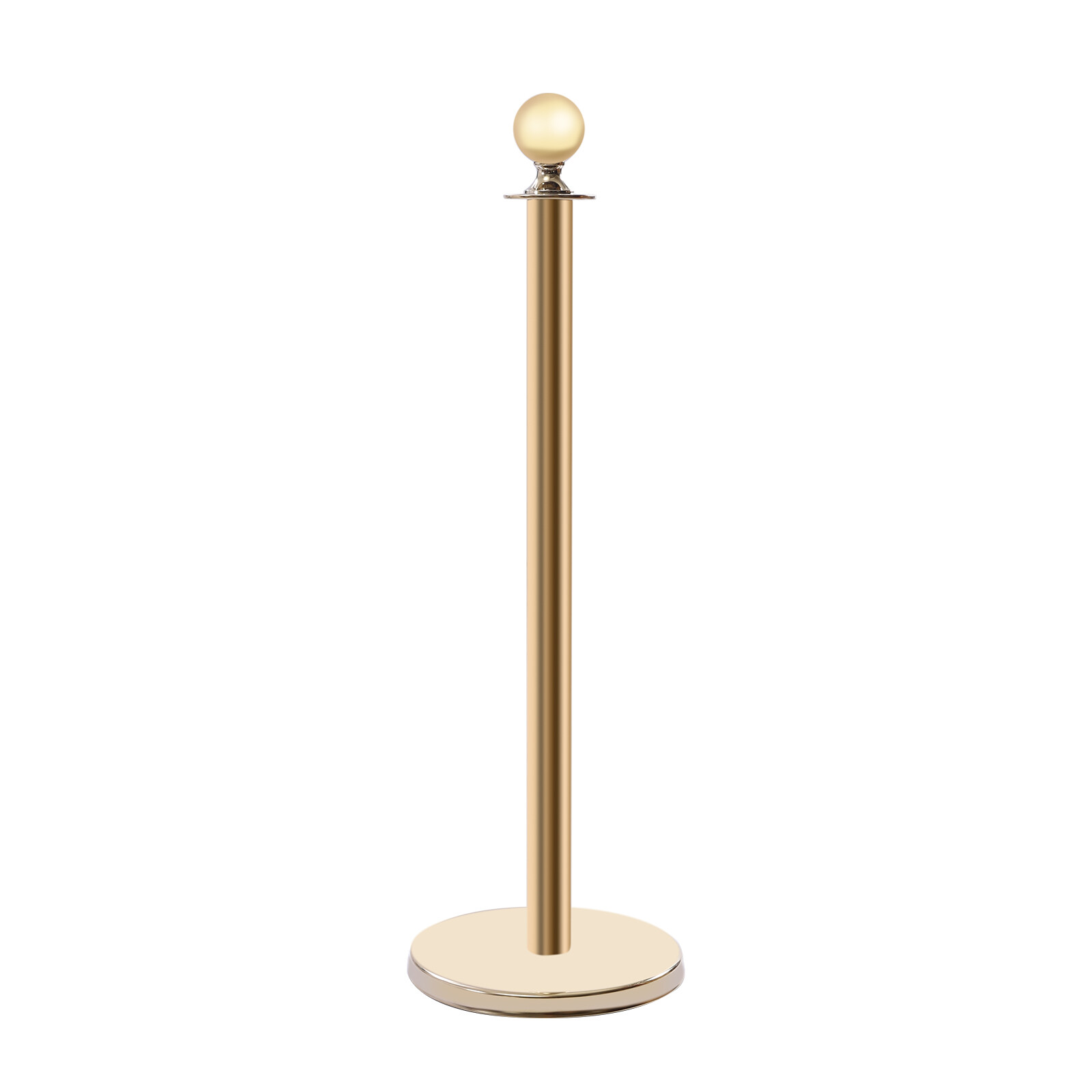 6 Pcs Red Velvet Rope +Gold Stanchion Post Set Crowd Control Queue Pole Barrier