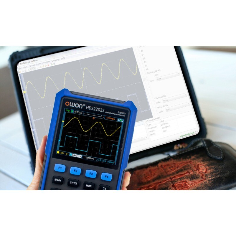 HDS2202S Handled Digital Oscilloscope for OWON HDS200 Series High Performance--