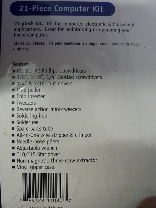Greenlee PA75002 DataShark Computer Service Tool Kit (21-piece)