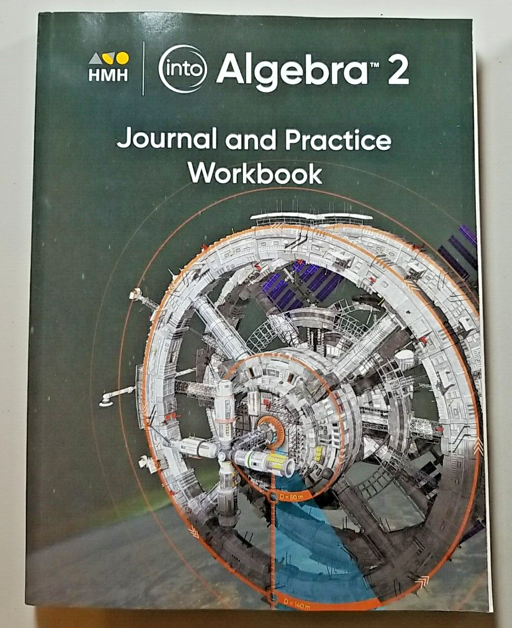 HMH Into Algebra 2 Student Edition Textbook Journal & Practice Workbook Set New