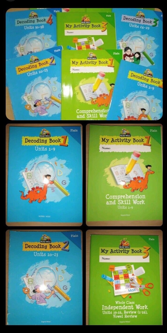 Read Well Second Edition Activity Books and Decoding Books