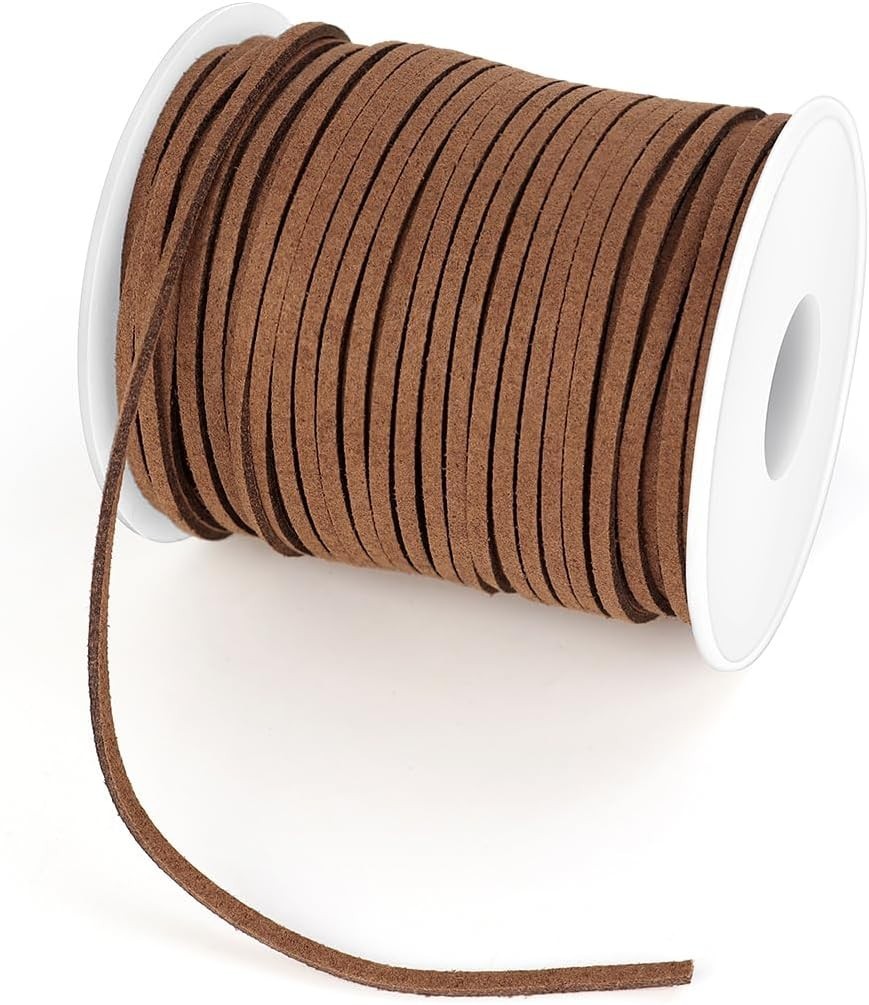 Leather String Suede Cord Leather Cords Rope String for Jewelry Making