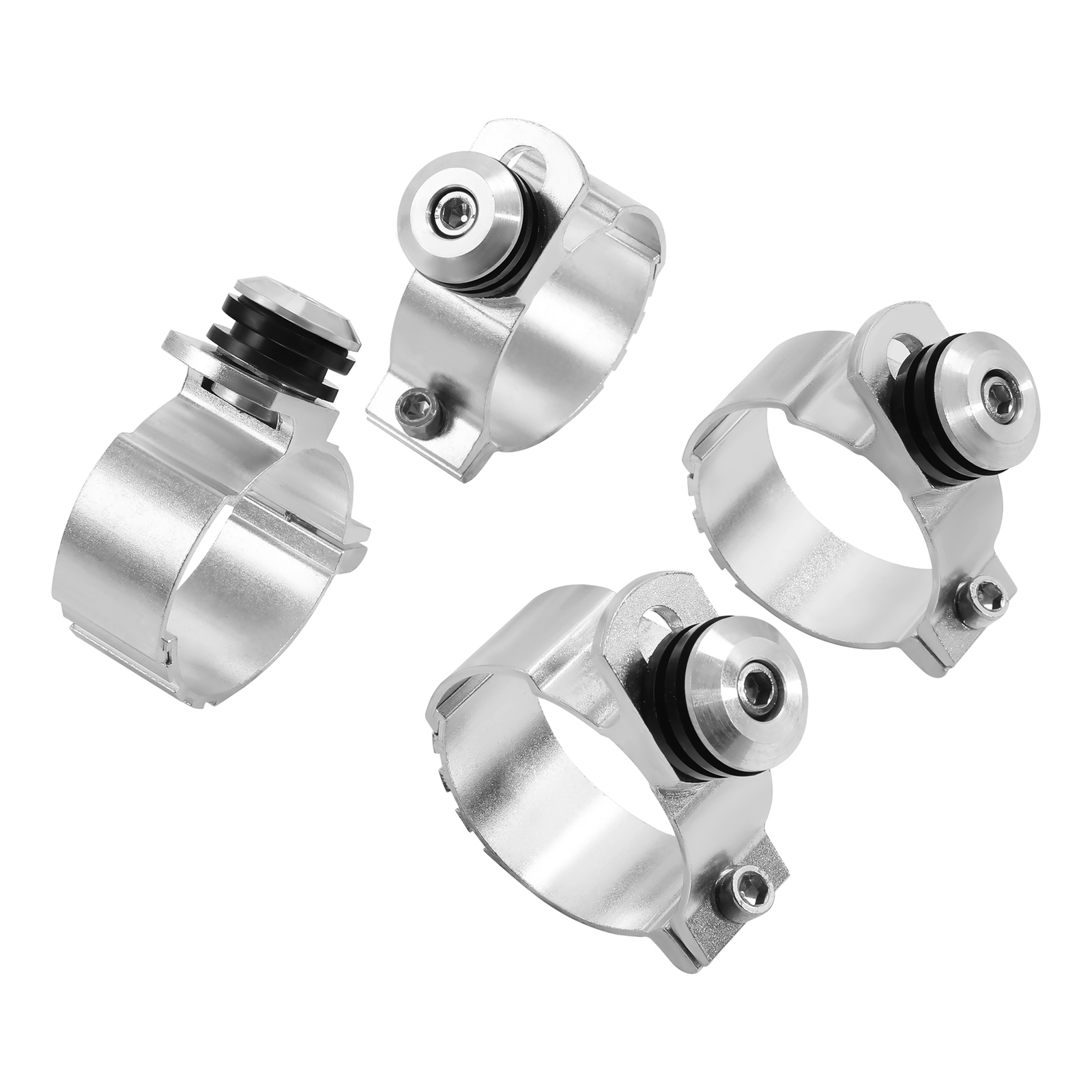 39mm Windshield Screen Clamps Fit For Harley Dyna Sportster XL 883 88-22
