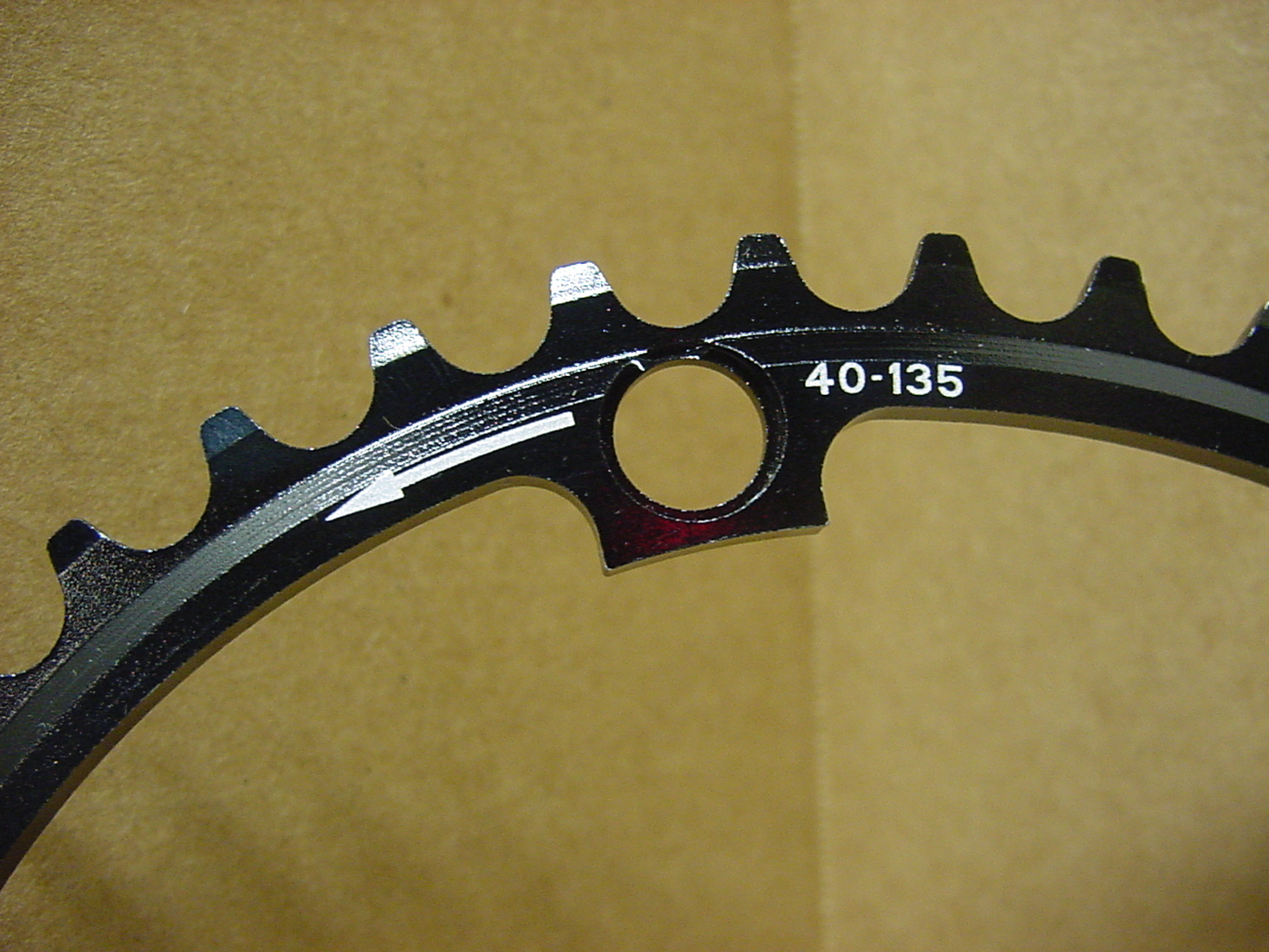 Bicycle 40 Tooth Vista Synchro Chain Ring 135mm ~~