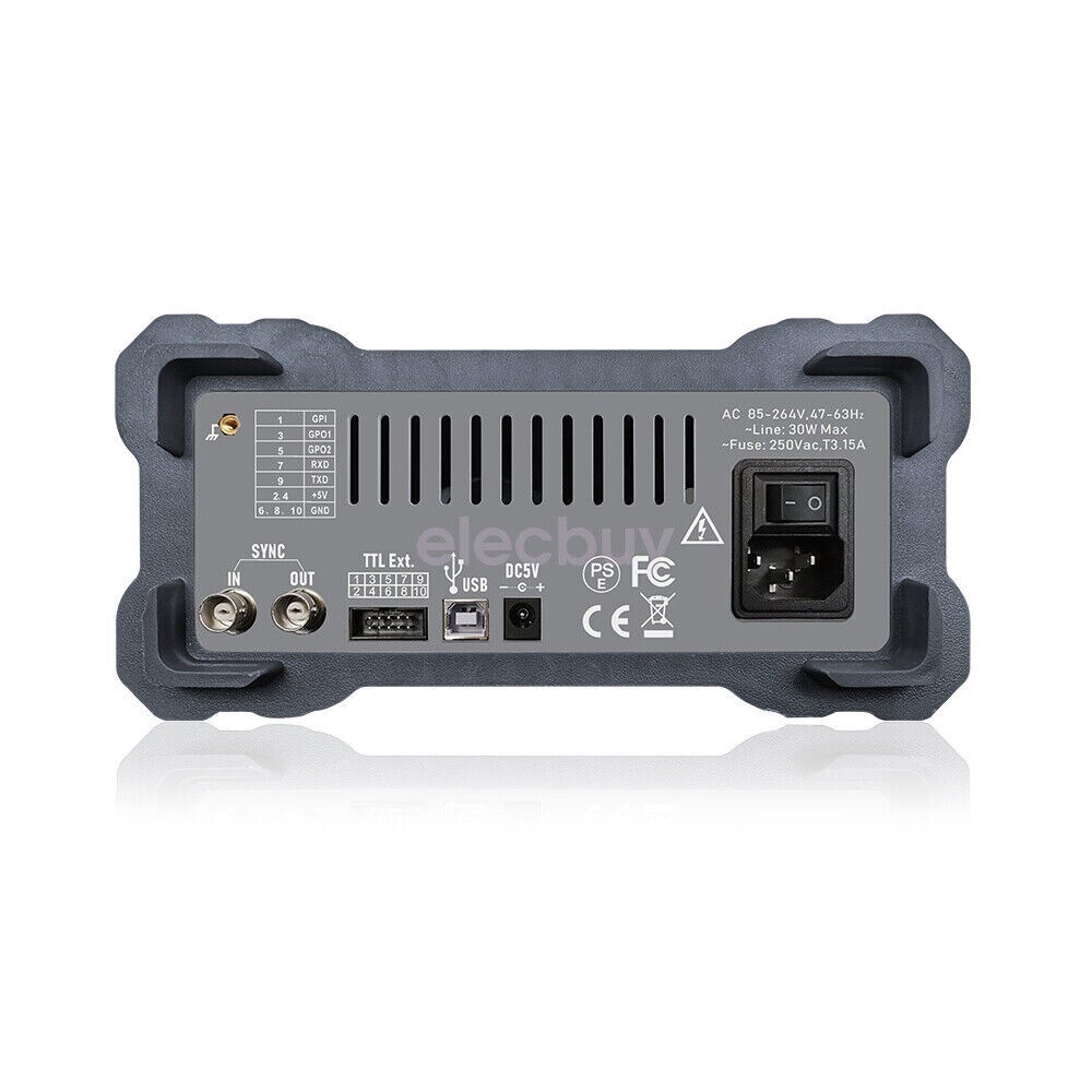 2 CH Programmable DDS Arbitrary Waveform Function Signal Generator PSG9080 80M
