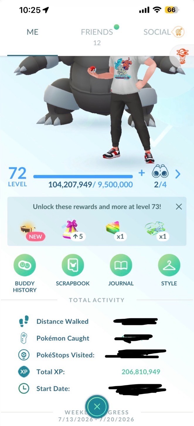 Level 72  (200 HUNDO 111 SHINY)  *LOOK IN DESCRPTION BEFORE YOU BUY*