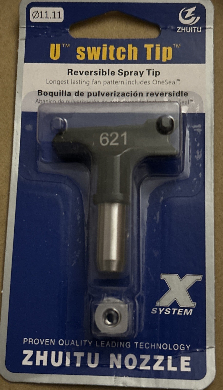 New ZHUITU LTX 11.11 H 12C, Reversible Sprayer - U SWITCH TIP