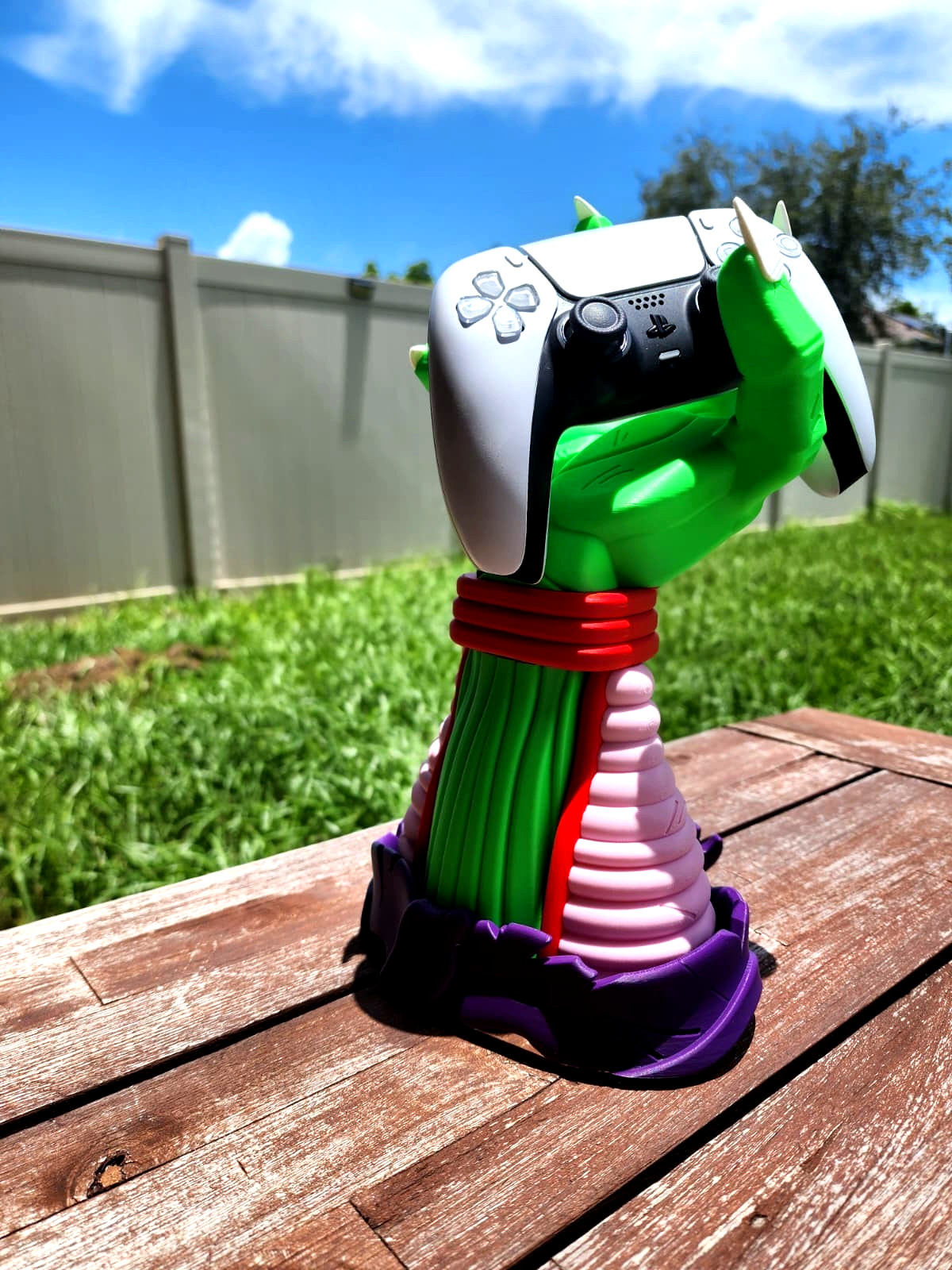 Dragon Ball Z Cartoon Anime Ps5 Xbox Piccolo Controller Holder Stand