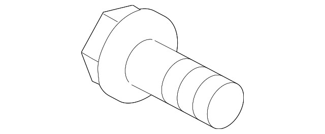 Genuine Ford Handle Outside Rivet W525172-S417