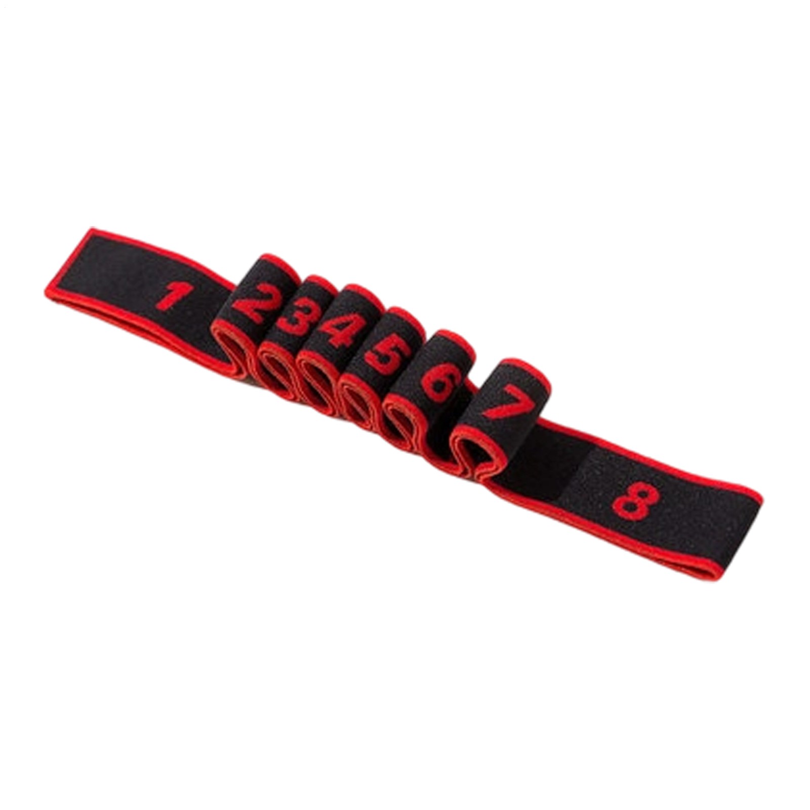 Elastic Resistance Band 8-Loop Adjustable Stretch Band for Dance, Ballet, Yoga