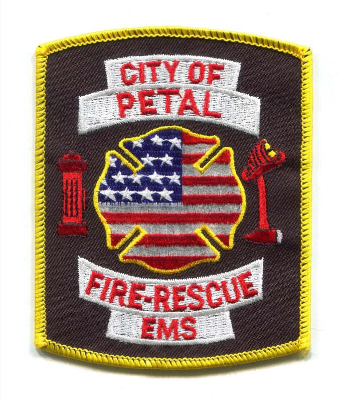 Petal Fire Rescue Department Patch Mississippi MS