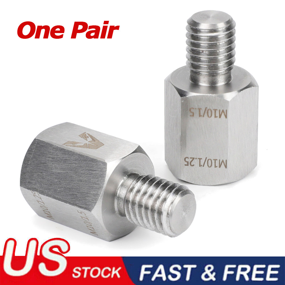 Rearview Mirror Adapter Screw Bolt Riser For BMW F650GS F700GS F800GS/Adventure