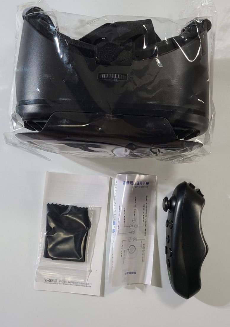 VRG Pro X7 Virtual Reality Glasses, Black