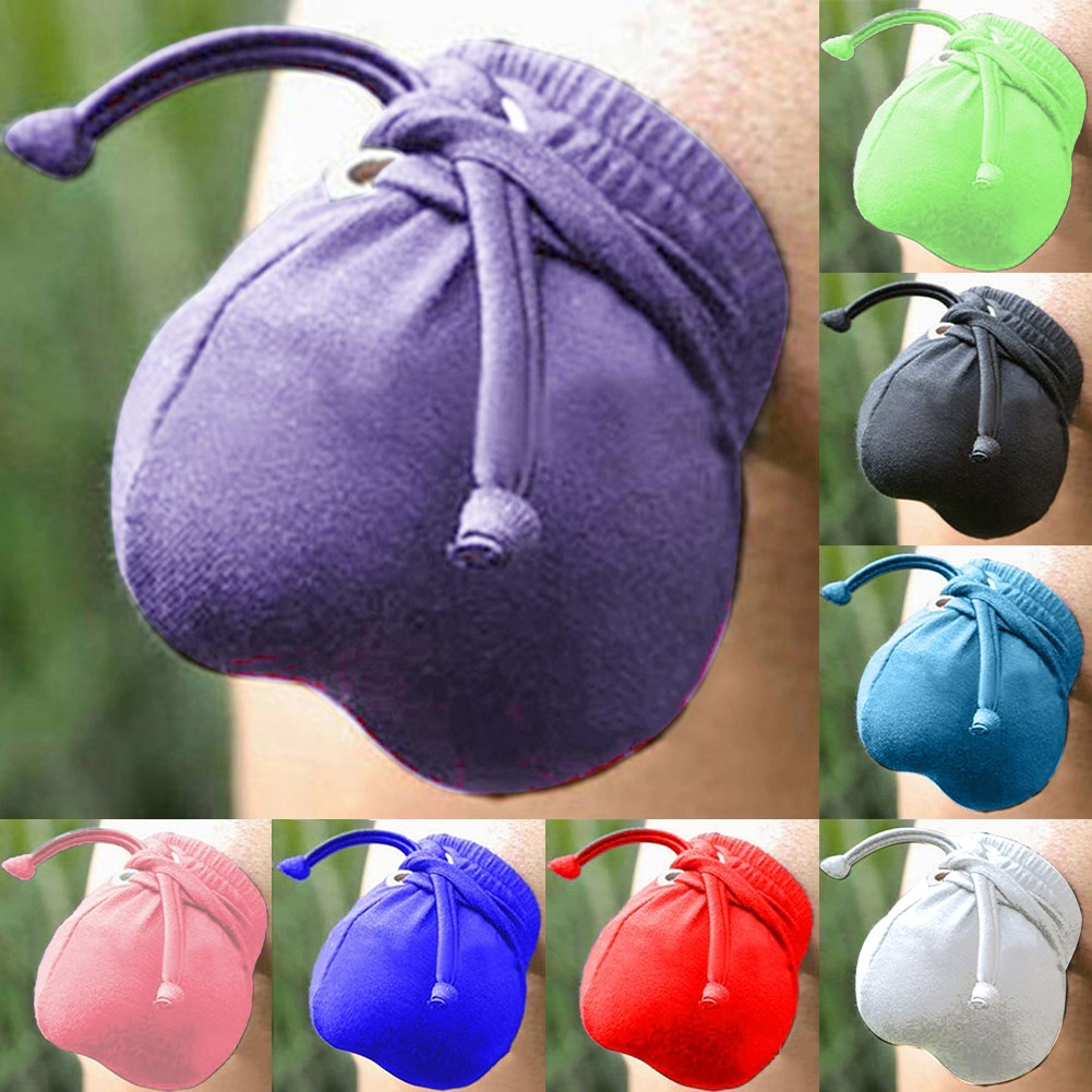 Mens Swimming Underwear Ball Bag Lace Up Solid Color Bulge Pouch Lingerie