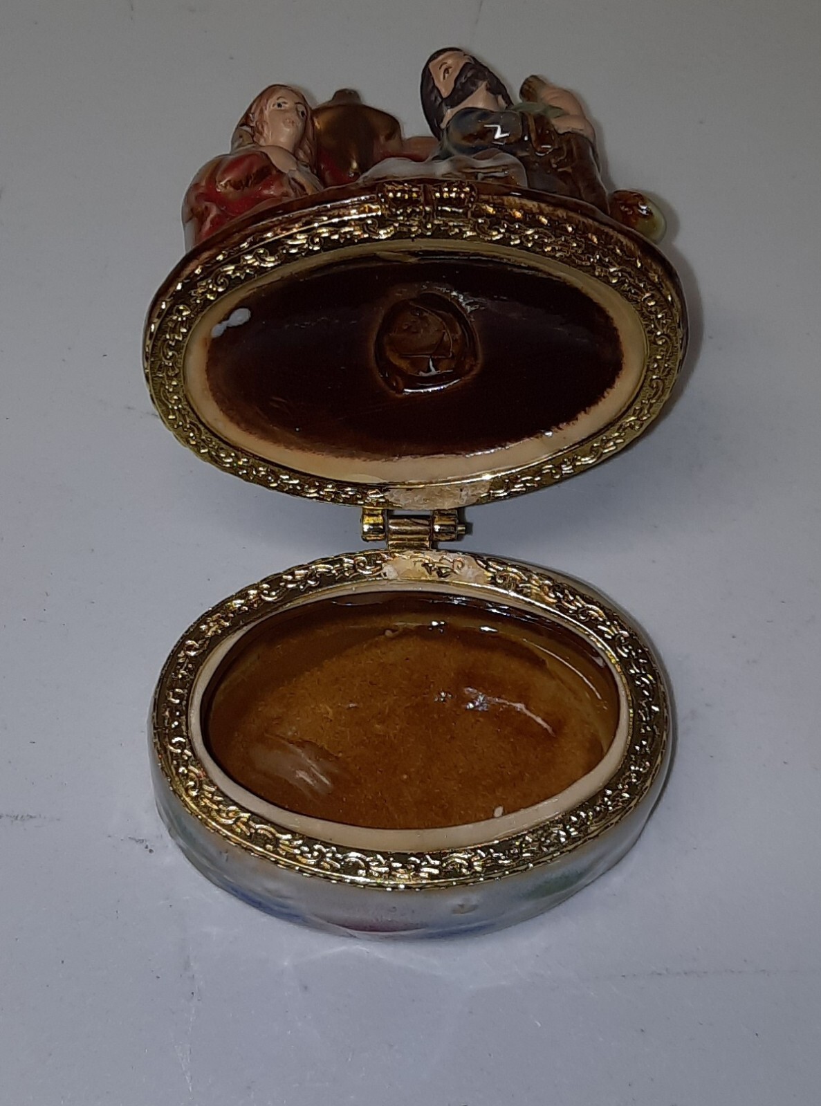 Nativity Ceramic Trinket Box
