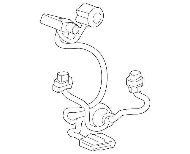 Genuine GM Headlamp Wiring Harness 23263505